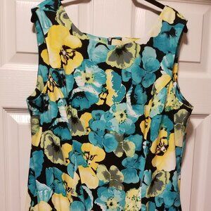 BEAUTIFUL FLORAL DRESS FROM DRESSBARN (WOMAN), 18W